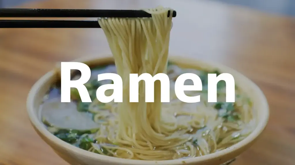 ramen, Malaysia ramen, 