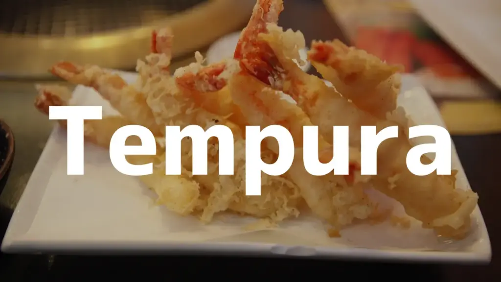 tempura, Malaysia tempura, 